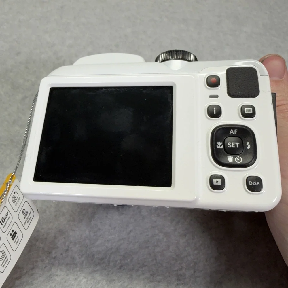 KODAK AZ255 PIXPRO 25x Optical Zoom Digital Camera White FOR PARTS
